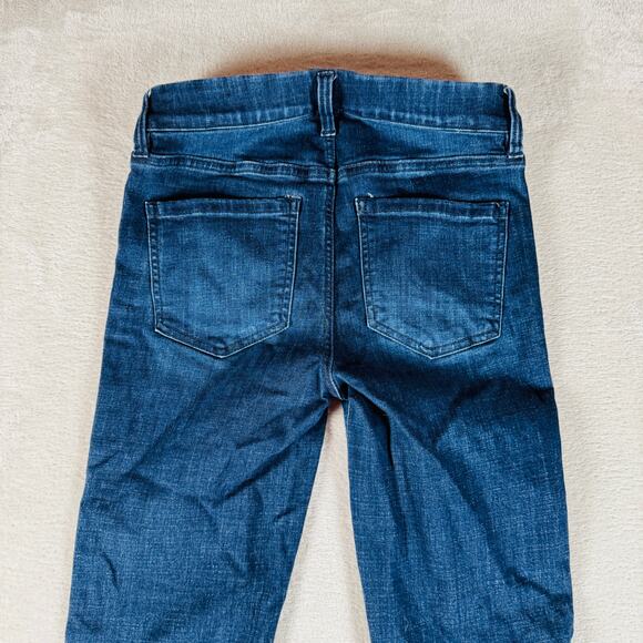 Liverpool Jeans Women 2/26 Columbia Blue Double Fray Hem Liv Non Skinny Skinny - Picture 10 of 14